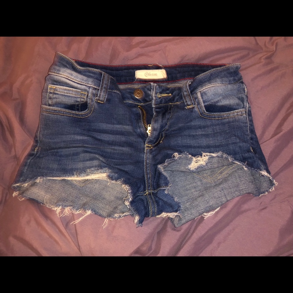LC denim shorts